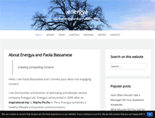 Tablet Screenshot of energyanaturalfacelift.com